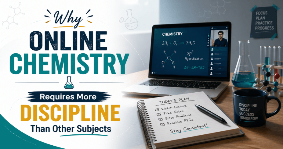 Why Online Chemistry Requires More Discipline Than Other Subjects